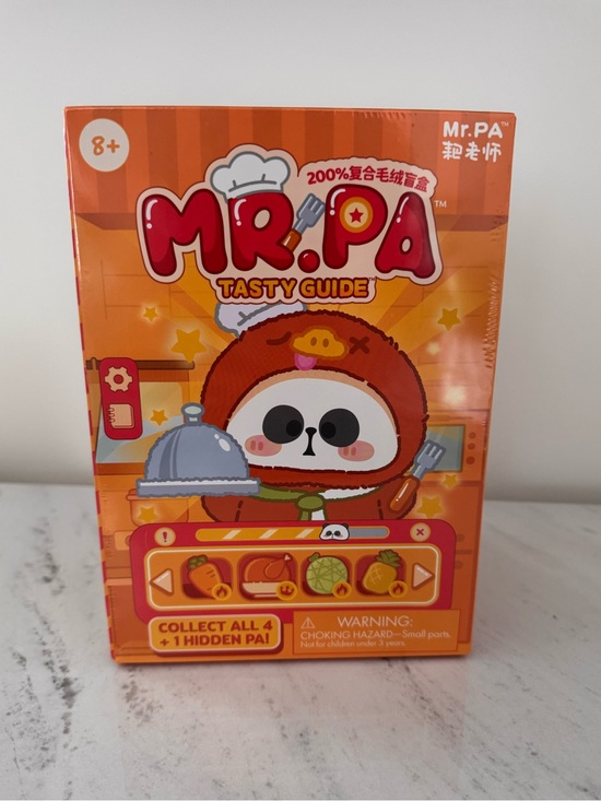 OTHER Other - MR.PA Tasty Guide 9” Plush Blind Box 200% Series SEALED New Target HTF
